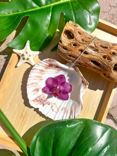 Sienna Orchid Necklace