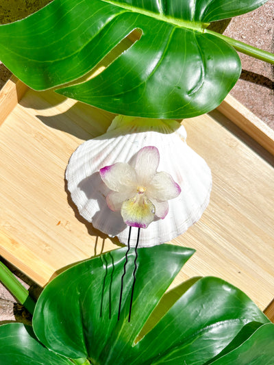 Natalia Orchid Hair Pin